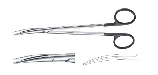 ДЖЕЙМСОН СУПЕРГОСТРІ НОЖИЦІ ВИГНУТІ 180MM